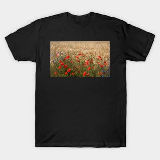 Wild flowers and cornfield T-Shirt
